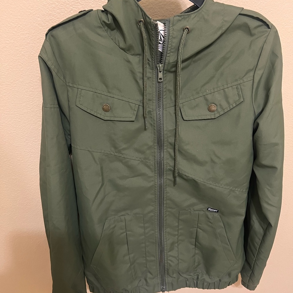 Volcom Army Green Jacket